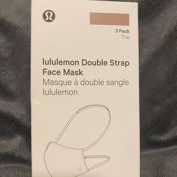 Lululemon Double Strap Face Mask in Soft Sand - Picture 9 of 13